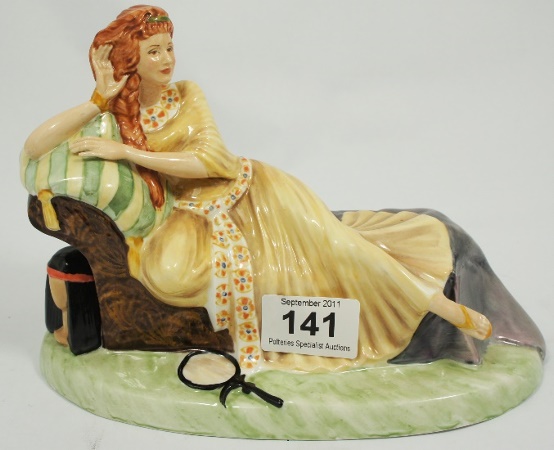 Peggy Davies Figure of Cleopatra on