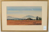 PEGGY GOLDSMITH WATERCOLOR ON