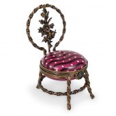 PEINT MAIN LIMOGES TRINKET BOX