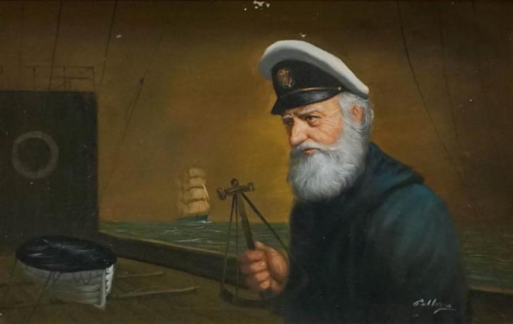 PELLAGE (?), SAILOR AT SEA WITH