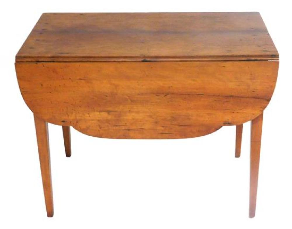 PEMBROKE TABLE, 19TH C.,