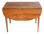 PEMBROKE TABLE, 19TH C., AMERI