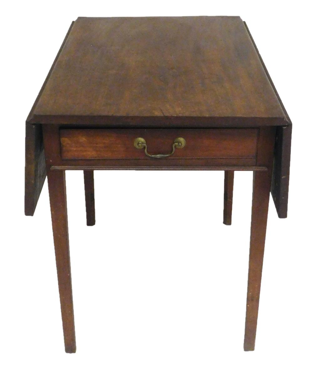 PEMBROKE TABLE, C. 1800,