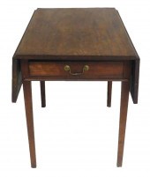 PEMBROKE TABLE, C. 1800, DROPL