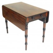 PEMBROKE TABLE, ENGLISH, LATE