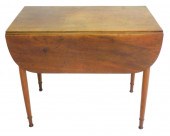 PEMBROKE TABLE, MAHOGANY, DROP