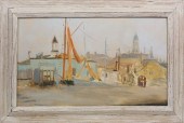 PEMENICK OIL ON BOARD "GLOUCES