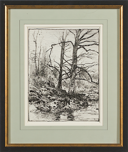 Pen and Ink Drawing by Arthur