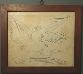 Pen and ink penmanship exercis