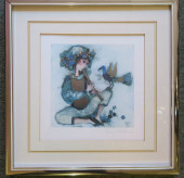 PENCIL SIGNED PRINT, ROSINA WA