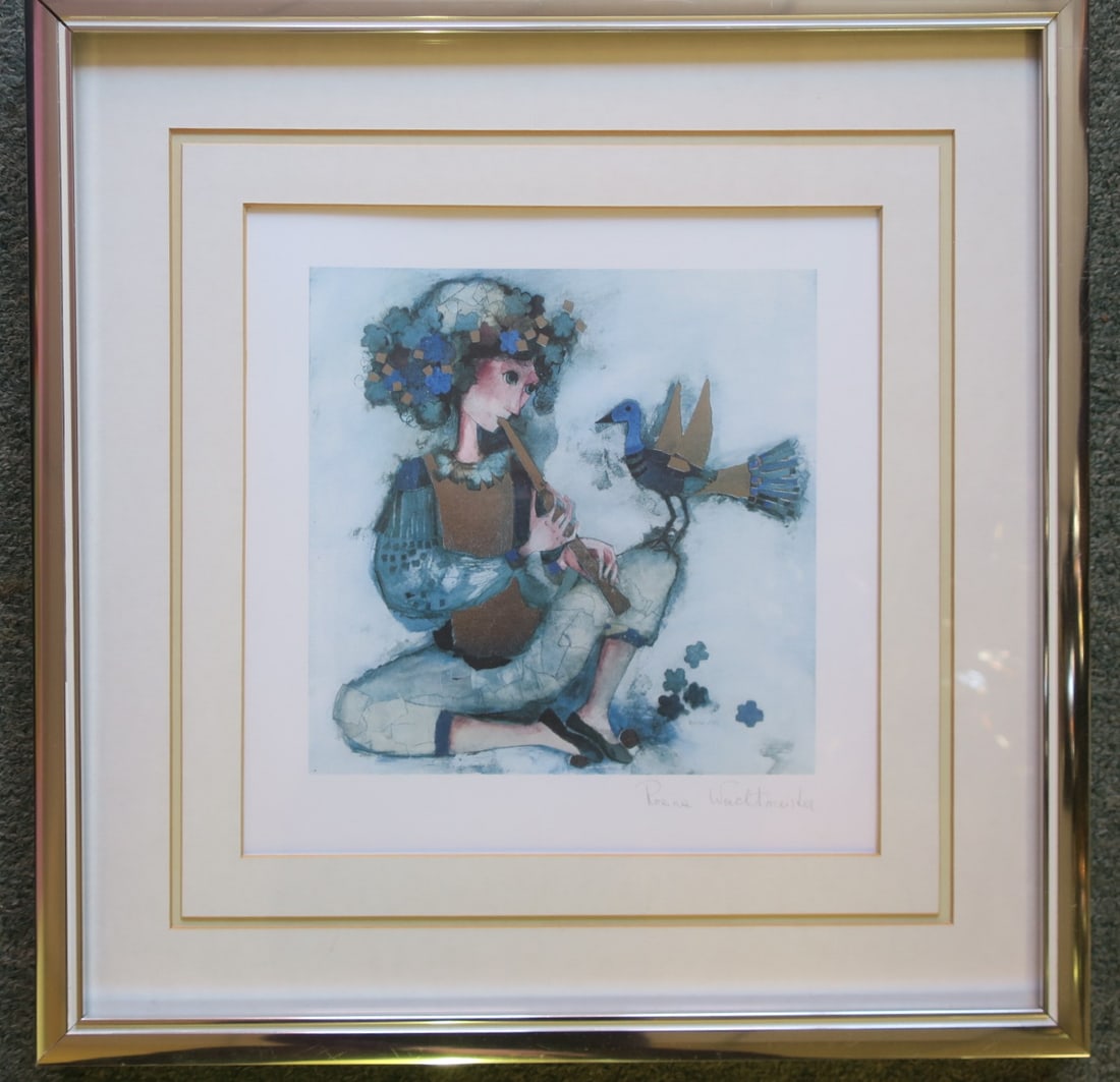 PENCIL SIGNED PRINT, ROSINA