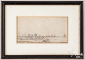 PENCIL SKETCH ATTRIBUTED TO AL