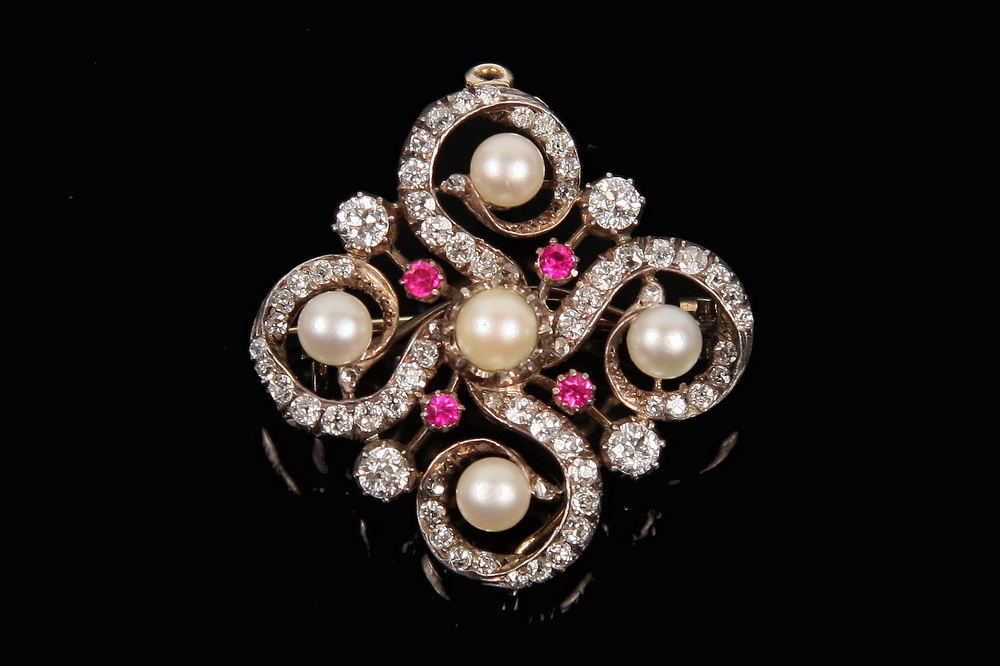 PENDANT/BROOCH - Edwardian period