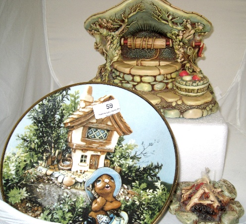 Pendelfin Wishing Well Display