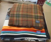 PENDLETON "RAVENS ROBE" WOOL W