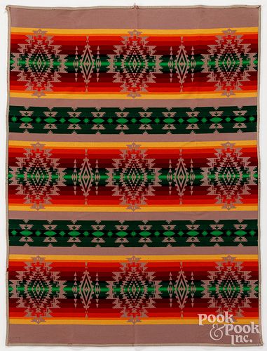 PENDLETON-TYPE CAMP BLANKET,