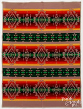 PENDLETON-TYPE CAMP BLANKET, E