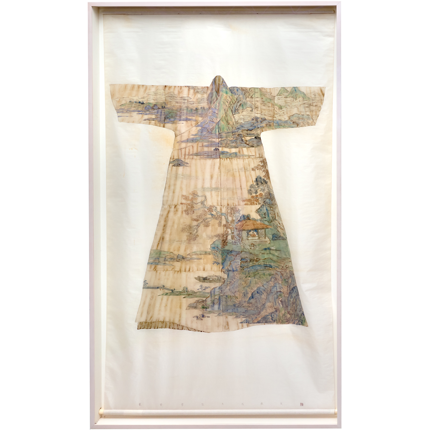 PENG WEI, INK ON SILK SCROLL,