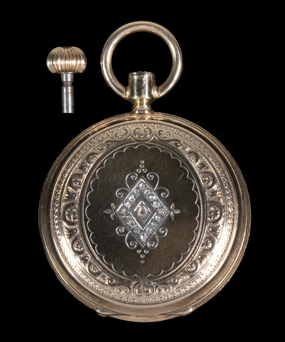 PENINAH 14K GOLD POCKET WATCH