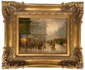 PENKE, PARISIAN STREET SCENE O