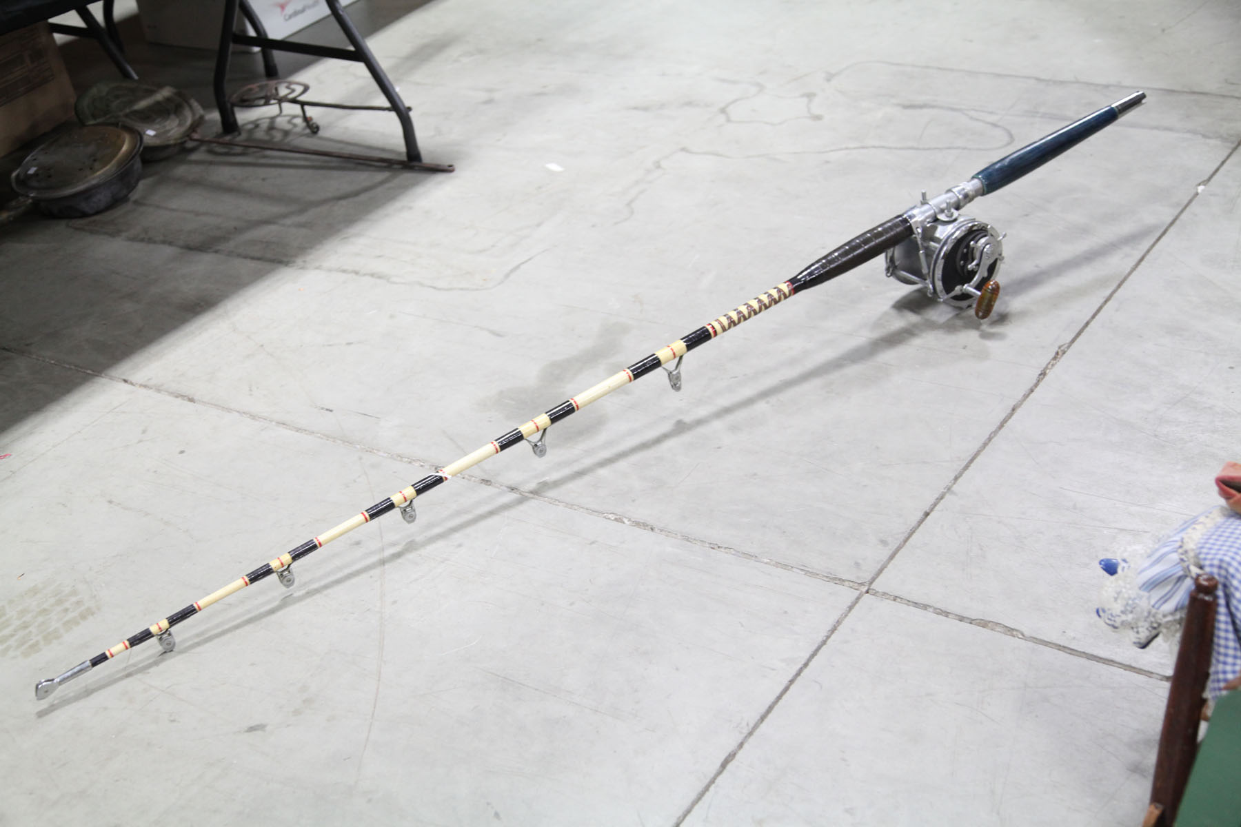 PENN FISHING REEL AND ROD. 