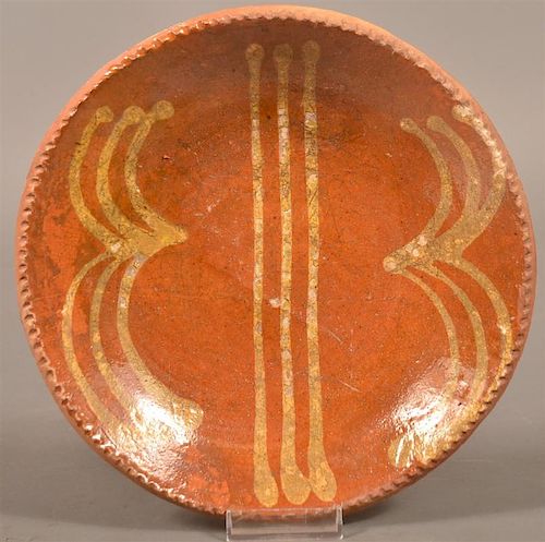 PENNSYLVANIA 19TH CENTURY REDWARE