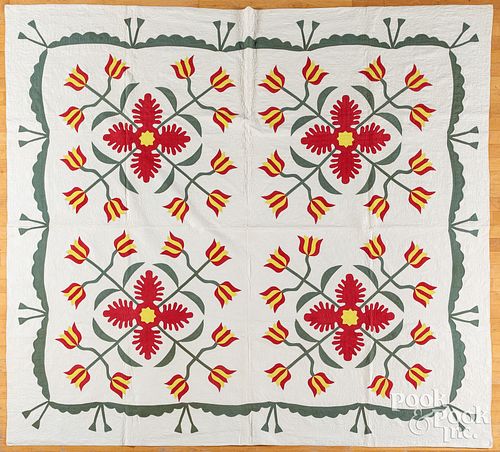 PENNSYLVANIA APPLIQUé CAROLINA LILY