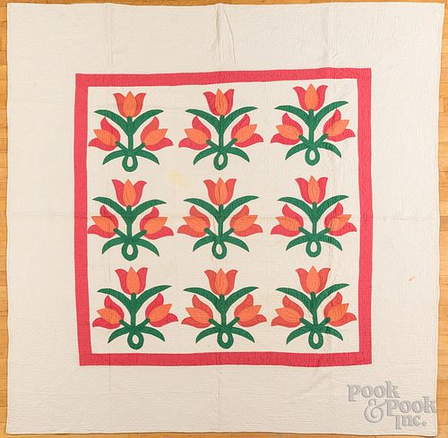 PENNSYLVANIA APPLIQUé TULIP