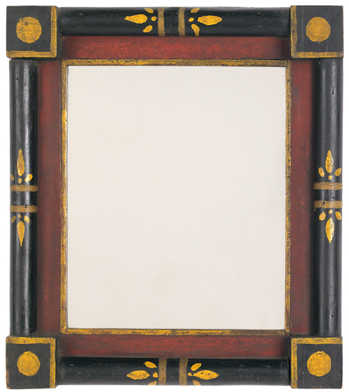 Pennsylvania carved pine frame 19th