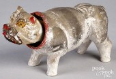 PENNSYLVANIA CHALKWARE BULLDOG