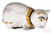 PENNSYLVANIA CHALKWARE CAT NOD