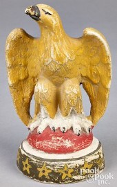 PENNSYLVANIA CHALKWARE EAGLE,