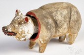 PENNSYLVANIA CHALKWARE PIG NOD