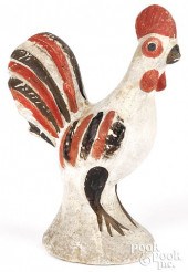 PENNSYLVANIA CHALKWARE ROOSTER