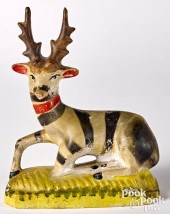 PENNSYLVANIA CHALKWARE STAG, 1