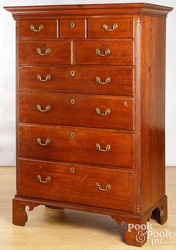 PENNSYLVANIA CHIPPENDALE CHERRY