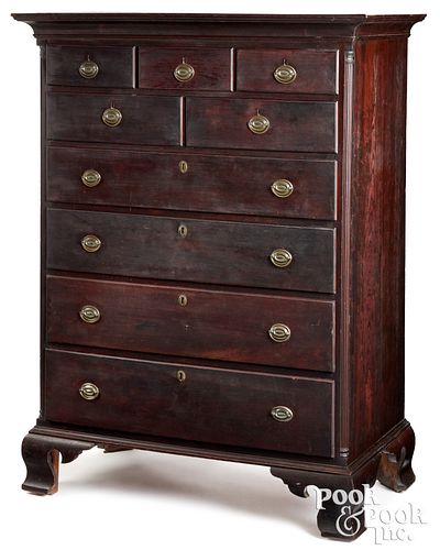 PENNSYLVANIA CHIPPENDALE CHERRY