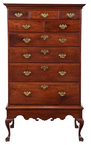 PENNSYLVANIA CHIPPENDALE FIGURED