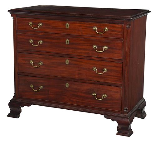 PENNSYLVANIA CHIPPENDALE MAHOGANY