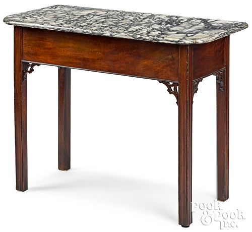 PENNSYLVANIA CHIPPENDALE MAHOGANY