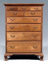 Pennsylvania Chippendale tall