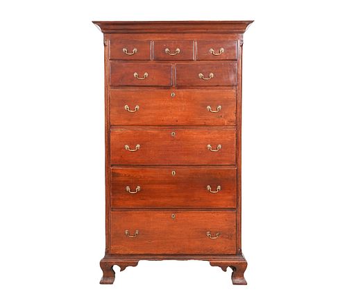 PENNSYLVANIA CHIPPENDALE TALL