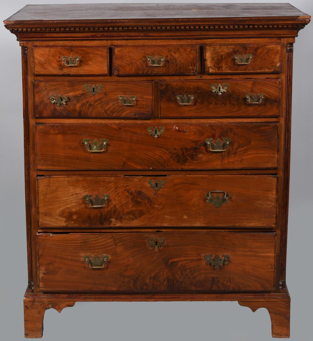 PENNSYLVANIA CHIPPENDALE WALNUT