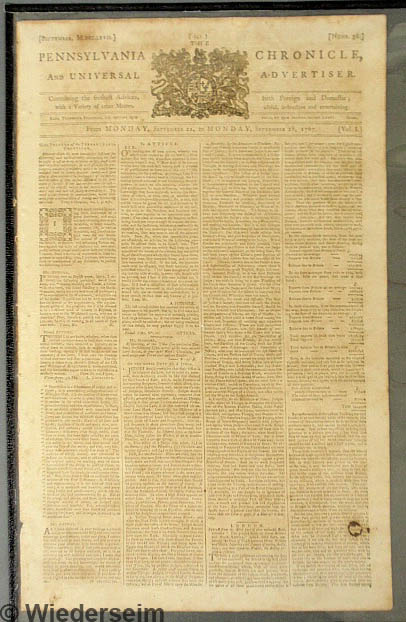 Pennsylvania Chronicle September 21