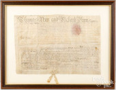 PENNSYLVANIA DEED, DATED 1755<