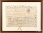 PENNSYLVANIA DEED, DATED 1755P