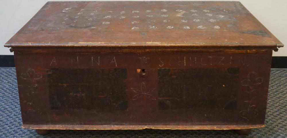 PENNSYLVANIA DUTCH PAINTED PINE