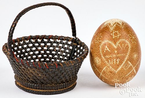 PENNSYLVANIA ETCHED EASTER EGG,