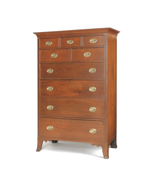 Pennsylvania Federal walnut tall