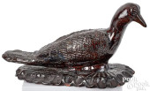 PENNSYLVANIA FIGURAL REDWARE B